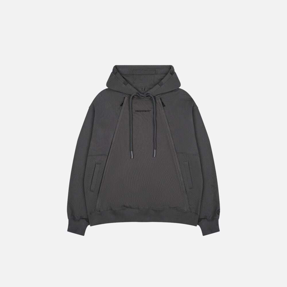 Grey Hoodie "Graphite Core" DB423