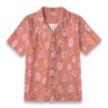 Everlasting Flower Coral Bright Floral Island Shirt