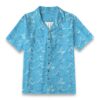 Ocean Pulse Drift Vibrant Wave Hawaiian Shirt