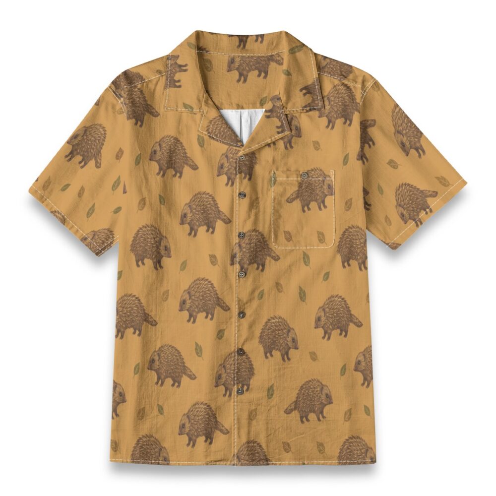 Tenrec Earth Texture Warm Ochre Island Shirt