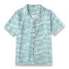 Foam Tide Layers Soft Aqua Beach Shirt