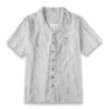Honesty Silver Pod Minimal Floral Summer Shirt